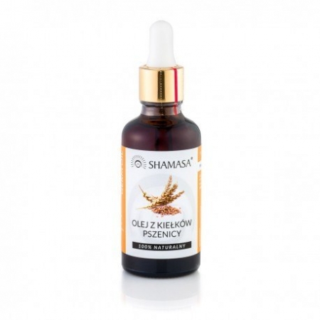 SHAMASA Olej z kiełków pszenicy BIO nierafinowany 50ml